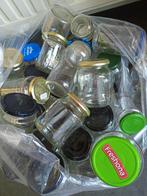 Gratis af te halen: glazen potjes met deksel, Huis en Inrichting, Keuken | Potten en Pannen, Ophalen, Glas, Overige typen