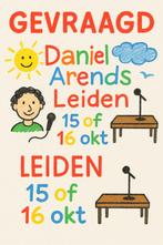 GEVRAAGD: DANIEL ARENDS 2 X LEIDEN, Twee personen, Oktober