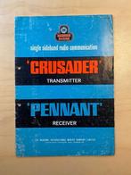 Folder van Marconi Marine SSB receiver/transmitter , ca 1963, Telecommunicatie, Zenders en Ontvangers, Ophalen of Verzenden, Gebruikt