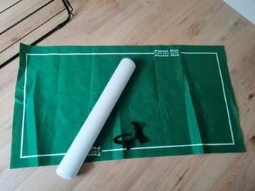 Opblaasbare puzzelrolmat beschikbaar voor biedingen