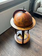 Drankwereldbol Vintage, Huis en Inrichting, Woonaccessoires | Wereldbollen, Ophalen, Zo goed als nieuw