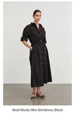 Skall Studio shirt dress/jurk 38 NIEUW NP 210,00 euro, Maat 38/40 (M), Zwart, Nieuw, Skall Studio
