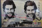 Schilderij kunstwerk Pablo escobar by  “RONALD CHAPEAU”, Ophalen