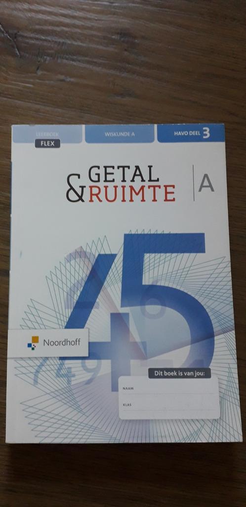 Getal & Ruimte Wiskunde A HAVO Deel 3 niet gebruikt, Boeken, Schoolboeken, Zo goed als nieuw, Wiskunde A, HAVO, Ophalen of Verzenden