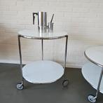 Vintage Salontafel Bijzettafel Strind Ehlen Johansson Ikea, 50 tot 100 cm, Rond, Zo goed als nieuw, X