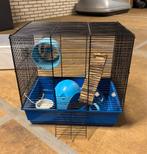 Hamster kooi + reismandje, Kooi, Minder dan 75 cm, Zo goed als nieuw, Hamster