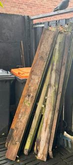 Brandhout Planken en palen, Tuin en Terras, Palen, Balken en Planken, Ophalen of Verzenden, Zo goed als nieuw, Minder dan 180 cm