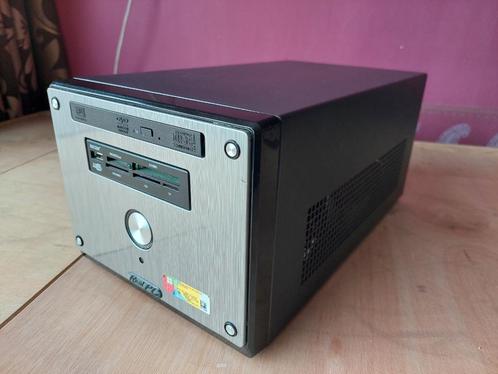 Net ITX kastje met voeding, DVD-brander en multi IO, Computers en Software, Computerbehuizingen, Gebruikt, Ophalen of Verzenden