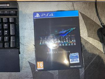 Final Fantasy VII Remake - Deluxe Edition, PS4 beschikbaar voor biedingen