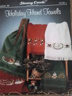 Borduurpatroon stoney creek,  holiday hand towels, Hobby en Vrije tijd, Borduren en Borduurmachines, Ophalen of Verzenden, Zo goed als nieuw
