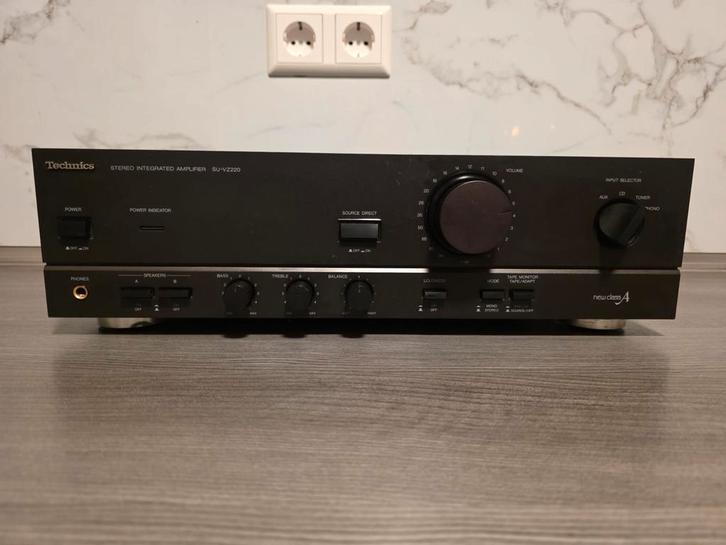 Technics SU-VZ220 versterker – werkt goed, Audio, Tv en Foto, Versterkers en Receivers, Zo goed als nieuw, Stereo, 60 tot 120 watt