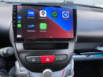 Toyota Aygo Citroen C1 Autoradio Navigatie Bluetooth CarPlay