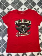 Dames T-shirt rood van Volbeat "Denmark" Maat M, Verzamelen, SHIRT, Nieuw, Ophalen of Verzenden, Kleding