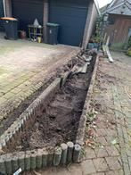 Palisade. Hoogte en diepte 50 cm. Breed 8 cm., Ophalen