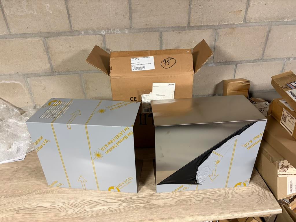 Rvs keuken schacht / afzuigkap schacht /, Ophalen of Verzenden, Nieuw