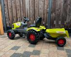 Kindertractor met kiepkar, Kinderen en Baby's, Speelgoed | Buiten | Voertuigen en Loopfietsen, Ophalen, Zo goed als nieuw, Trapvoertuig