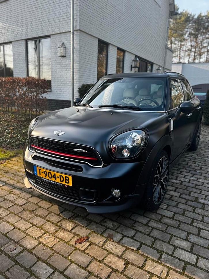 Mini Countryman 1.6 John Cooper Works AUT 2015 Zwart, Auto's, Mini, Particulier, John Cooper Works, Benzine, SUV of Terreinwagen