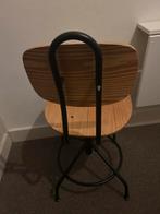 Bureaustoel - Hout & Metaal, Huis en Inrichting, Stoelen, Ophalen, Gebruikt, Overige kleuren, Eén