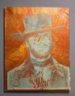 Drie x Clint Eastwood - Peter Donkersloot (70x90), Ophalen of Verzenden