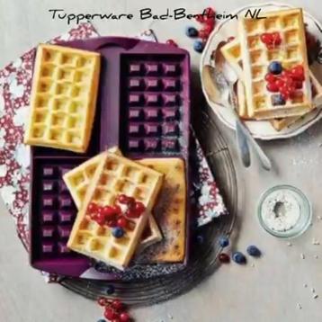 Tupperware MFV Bakvorm Wafelvorm beschikbaar voor biedingen