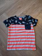 Z8 T-shirt met auto's en strepen - Maat 80, Kinderen en Baby's, Babykleding | Maat 80, Ophalen of Verzenden, Zo goed als nieuw