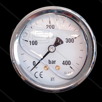 Manometer 400 Bar Achteraansluiting Precisie beschikbaar voor biedingen