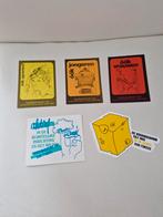 Vintage Voedingsbond FNV Stickers - Set van 5, Ophalen of Verzenden, Gebruikt