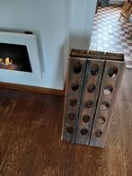 Antiek Frans wijnrek / pupitre, Gebruikt, 50 tot 75 cm, Ophalen of Verzenden, 25 flessen of meer