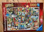 RAVENSBURGER kerstpuzzel, Ophalen of Verzenden, 500 t/m 1500 stukjes, Zo goed als nieuw, Legpuzzel