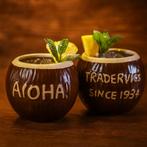 Tiki mok -Tiki beker - Aloha drinkglas - Tropical, Glas of Glazen, Kouwehoek 1b, Cave & Garden, Keramiek