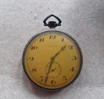 Zenith antiek zilver zakhorloge zilveren zak horloge  beschikbaar voor biedingen