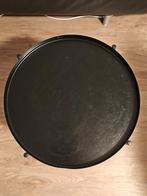 Bijzettafel klein, Minder dan 55 cm, Metaal of Aluminium, Rond, Zo goed als nieuw