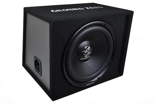 500W Ground Zero GZIB 30BR 12″ Subwoofer / Kist (350Wrms), Auto diversen, Autospeakers, Nieuw, Ophalen of Verzenden