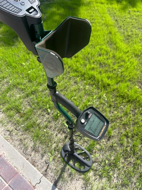 Pas ingeruild Teknetics T2, Hobby en Vrije tijd, Metaaldetectors, Zo goed als nieuw, Meer dan 30 cm, Teknetics, Discriminatie metaaldetectie