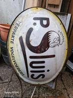 2x Oude Lichtreclame Borden P. Sluis, Ophalen