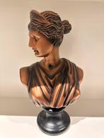 Vintage Deense Griekse stijl Venus Buste Standbeeld, Ophalen