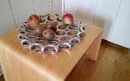 aluminium fruitschaal, Huis en Inrichting, Overige materialen, Gebruikt, Schaal, Rond