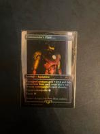 MTG Secret Lair Marvel Commander's Plate Foil NM, Ophalen of Verzenden, Zo goed als nieuw, Losse kaart, Foil