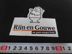 sticker rijn en gouwe uw goeie-morgen krant 166, Ophalen, Zo goed als nieuw
