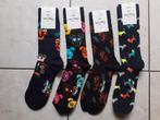 Happy Socks 4 paar maat 41-46, Kleding | Heren, Sokken en Kousen, Nieuw, Happy Socks, Ophalen of Verzenden, Zwart