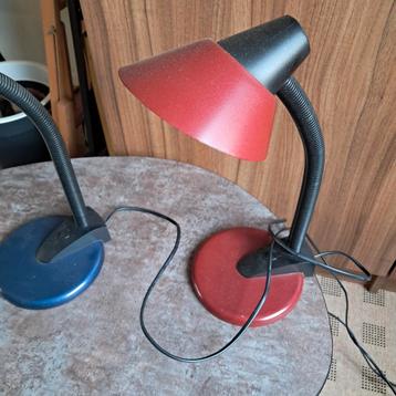 Vintage buro lampjes / 80er jaren beschikbaar voor biedingen