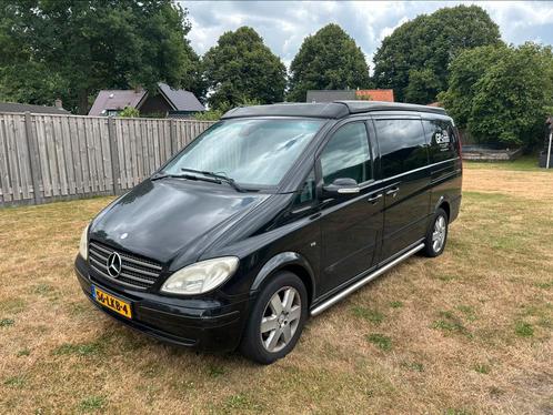 Mercedes-Benz Viano 3.0 CDI AUT 2009 Zwart, Caravans en Kamperen, Campers, Bedrijf, tot en met 2, Buscamper of Camperbus, Mercedes-Benz