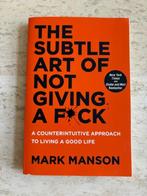 "The Subtle Art Of Not Giving A Fuck" - English Book, Boeken, Ophalen, Zo goed als nieuw