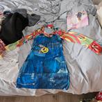 Hippie Tuniek Carnaval Maat M + Peace Ketting, Maat 38/40 (M), Carnaval, Ophalen of Verzenden, Kleding