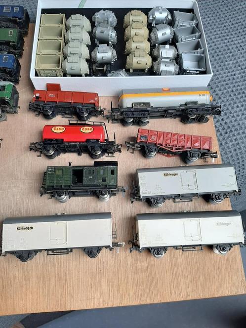 fleischmann wagons, Hobby en Vrije tijd, Modeltreinen | H0, Gebruikt, Wagon, Gelijkstroom, Fleischmann, Ophalen of Verzenden