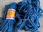 Smyrna wol / tapijtwol / wol, blauw / Orient, Ophalen of Verzenden, Zo goed als nieuw, Breien, Wol of Garen