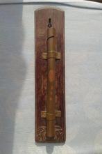 Antiek hand gemaakt bronzen tuin wind fluit, Ophalen of Verzenden