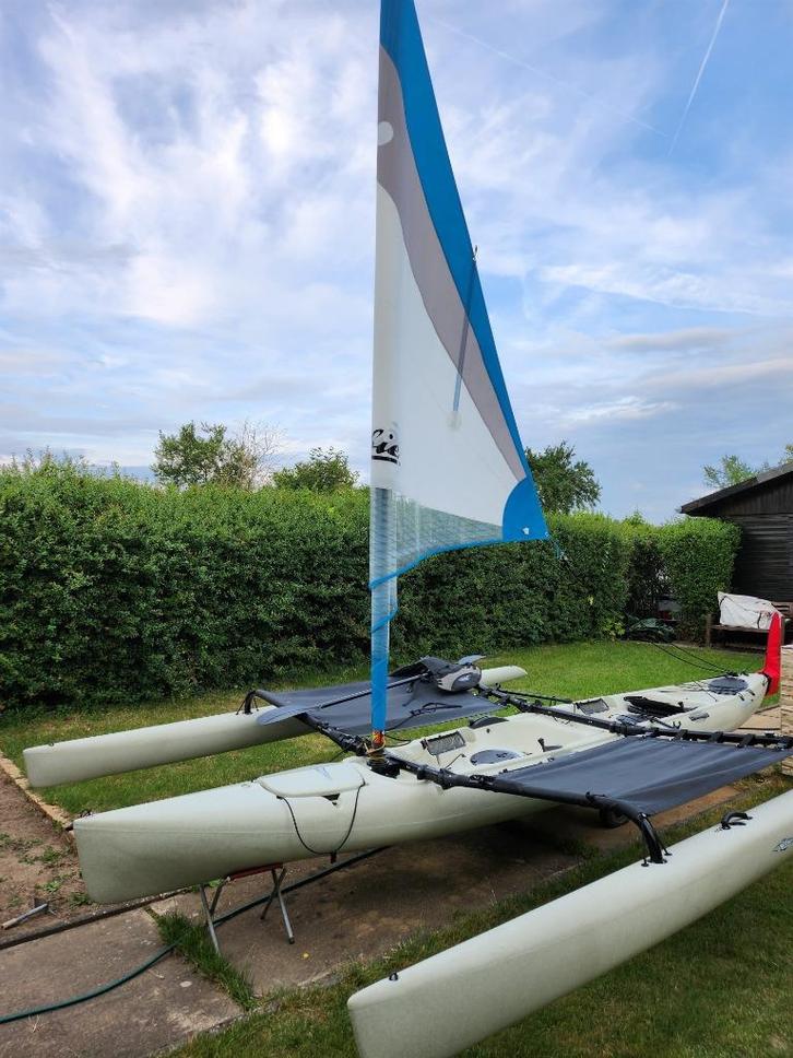 HOBIE Miragen TANDEM ISLAND With HOBIE Exclusive Boat Traile, Watersport en Boten, Kajaks, Gebruikt, 2-persoons, Ophalen