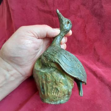 Bronzen Beeld Vogel Gesigneerd Lily beschikbaar voor biedingen