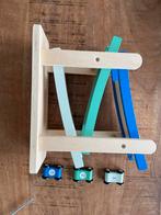 Houten Racebaan van HEMA, Kinderen en Baby's, Speelgoed | Houten speelgoed, Ophalen, Zo goed als nieuw, Rij- of Hobbelspeelgoed
